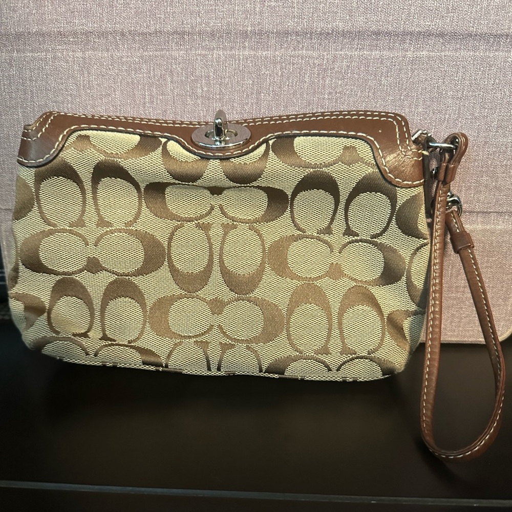 Coach wristlet